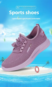 Women's Casual Shoes Soft Bottom Comfortable Fly-knit Sneakers