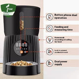 Intelligent Pet Feeder, Automatic Timing And Quantitative Remote Feeding Machine