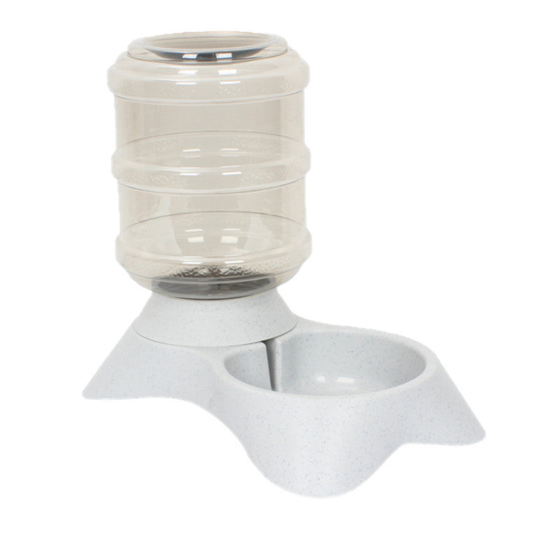 Frosted Texture Plastic Automatic Pet Feeder