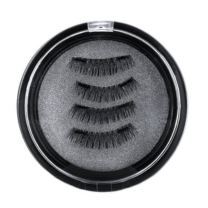 3D double magnet false eyelashes 24P double magnet false Mascara free magnetic false eyelash double magnet eyelashes