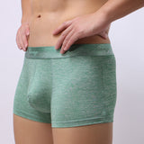 Boxer Shorts Mid Waist Trendy Young Men Boxer
