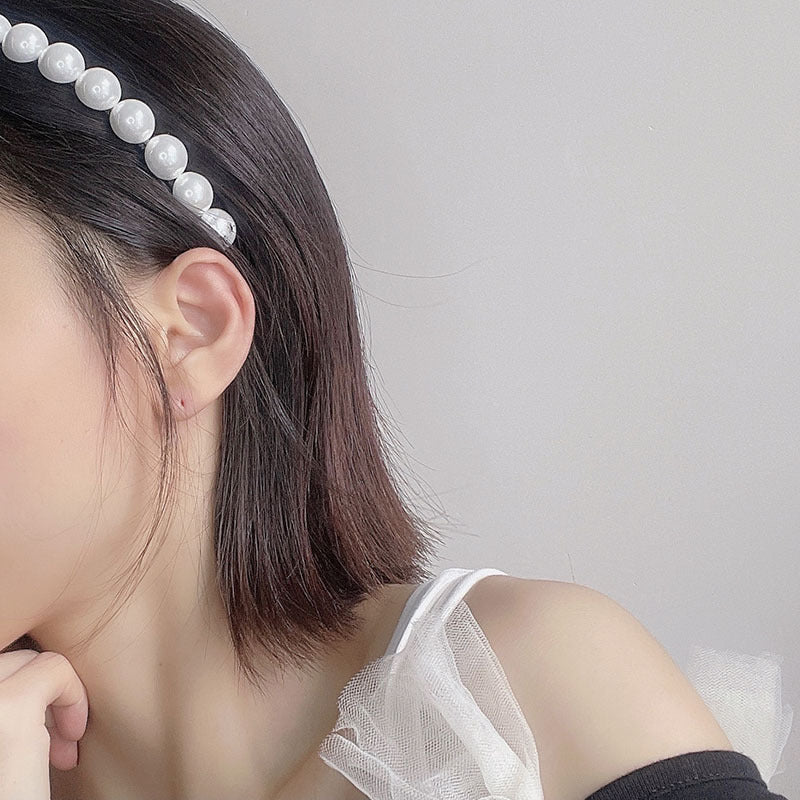 Pearl Small Fragrance Flower Headband