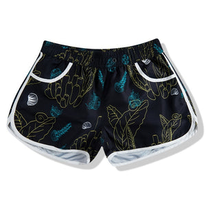 Beach Pants Men's Soakable Hot Spring Swimming Trunks Water Park Beach Couple Vacation Suit Loose Shorts Women