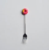 Doughnut cutlery fork spoon