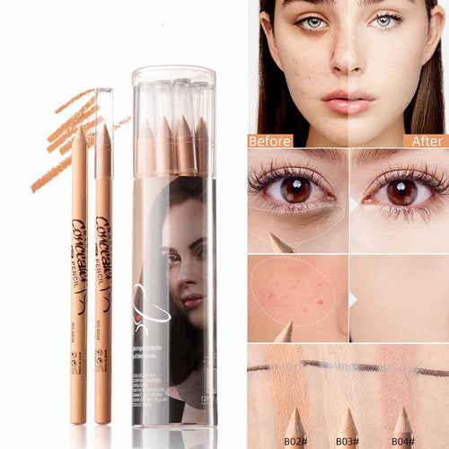 Concealer Pen Waterproof Concealer Concealer Foundation Cream Long Lasting Blemishes Acne Smoothing Moisturizing Makeup Pen