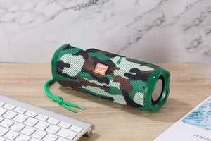 Fabric Portable Creative With Card Holder Wireless Bluetooth Speaker