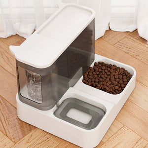 Cat Automatic Feeder Water Dispenser Large Capacity