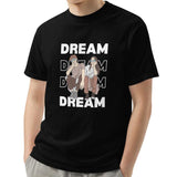 Dream Digital Printing Casual Round Neck Short Sleeves On European And American Universal T-shirts