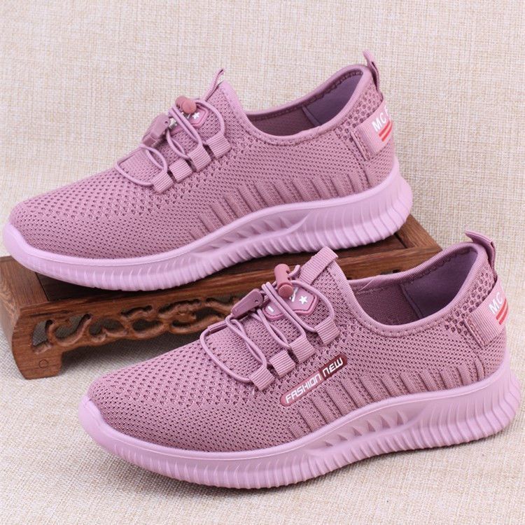 Women's Casual Shoes Soft Bottom Comfortable Fly-knit Sneakers