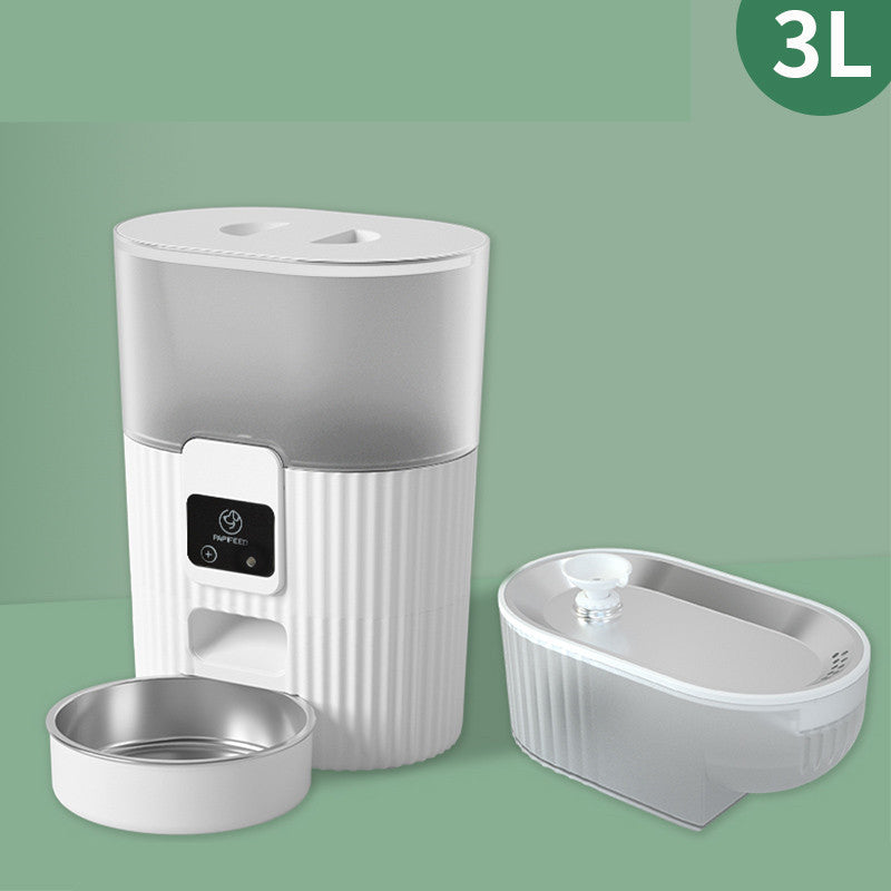 Automatic Timing And Quantitative Intelligent Feeder For Cats And Dogs