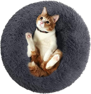 Dog Bed Cat Bed Pet Bed Cuddly Bed Bed Dog Basket Plush Donut Pillow