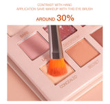 20pc Fluorescent Color Makeup Brush Set Blush Brush Powder Brush Eye Shadow Brush Lip Brush Mascara Brush