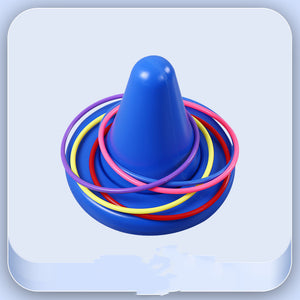 Children Balance Training Sensory Integration Toy Throwing Ring Funny Game Balance Perception Kids Teaching Aid