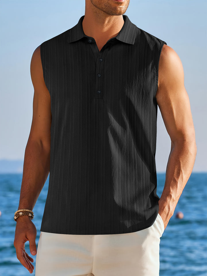 Men's Half-open Tube Sleeveless Bottoming Shirt