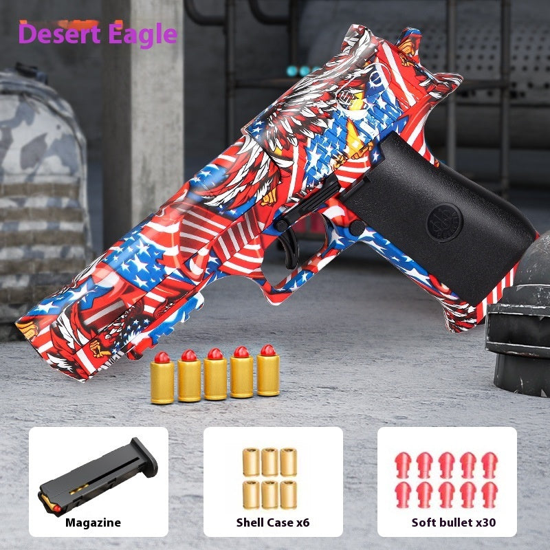 Automatic Breech Toy Gun Puzzle Toy