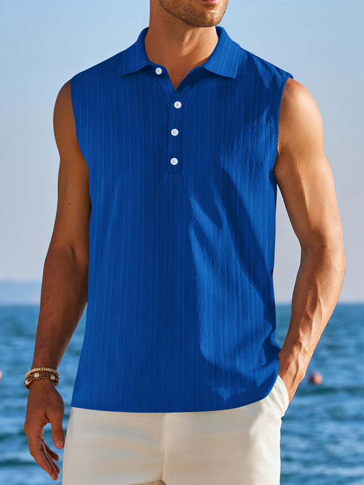 Men's Half-open Tube Sleeveless Bottoming Shirt
