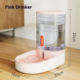 Automatic Pet Drinker Cat Large Capacity Feeder