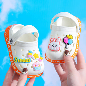 Kids Cartoon Cave Hole Sandals