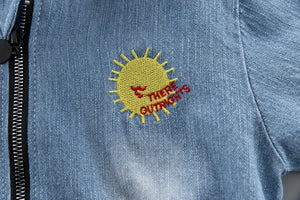 Denim Three-piece Set Children Clothes Suit