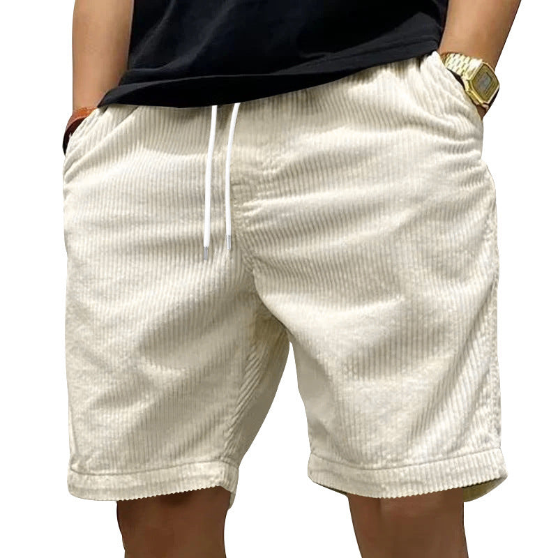 Men's Summer Vintage Corduroy Casual Shorts