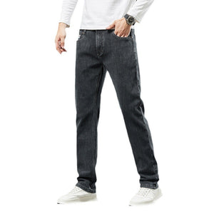 Plus-sized Jeans Men's Business Loose Straight