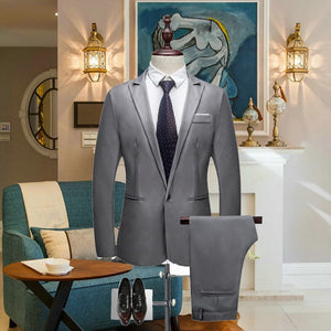 Wedding suit slim suit