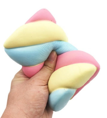 Stress Relief   Cotton Candy Slow Risinng,Soft,Relaxing, Anti-Anxiety Squeeze & Fidget Toy For Kids & Adults