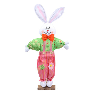 Rabbit Scarecrow Toy