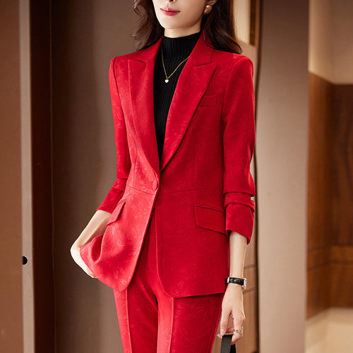 Suit Female Business Wear Host Formal Suit Work Clothes