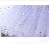 Children Girl Practice Clothes Summer Suspenders Ballet Dance Skirt