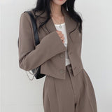 Suit Western Style Youthful-looking Small New Two-piece Suit Suit Suit High Waist