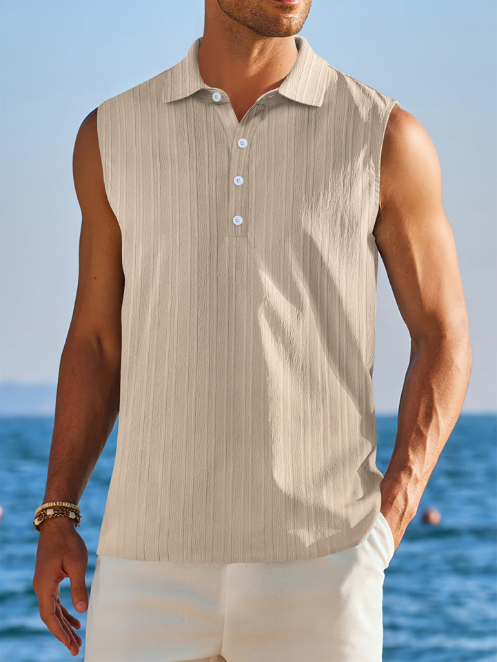 Men's Half-open Tube Sleeveless Bottoming Shirt