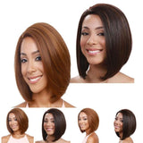 Straighten medium long and short straight hair