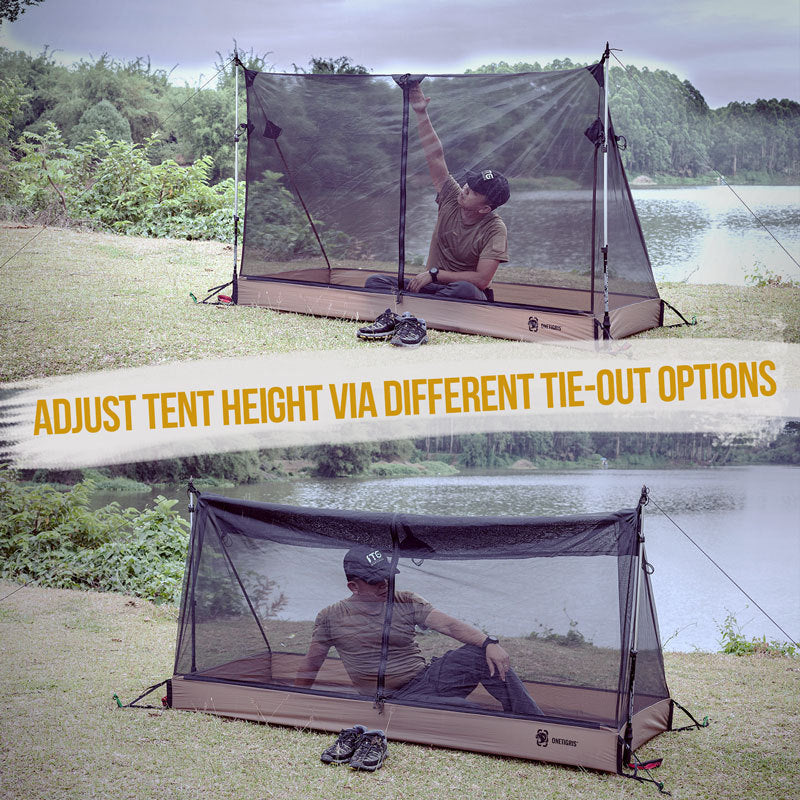 Shell Tent TC Version Yanmaku Tent Outdoor