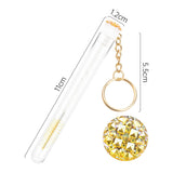 Grafting Mascara Brush Gold Buckle Tube Crystal Rod With Drill