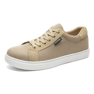 Plus Size Breathable Canvas Men's Sneakers