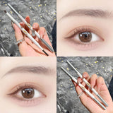 Double-headed Eyebrow Pencil Waterproof And Sweat-proof Durable