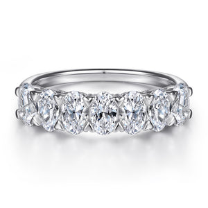 925 Silver Ring Zircon Ring Gang Drill Temperament Diamond Ring