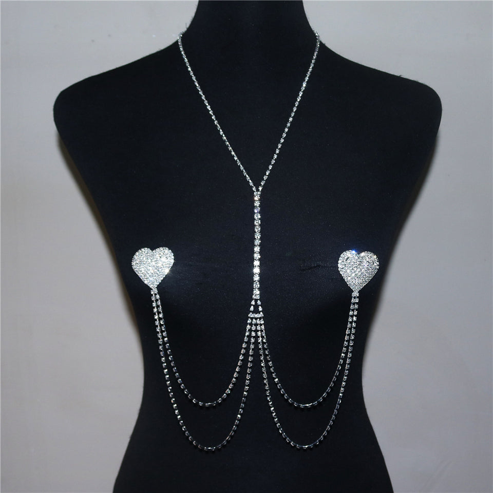 Heart-shaped Simple Fashion Body Chains