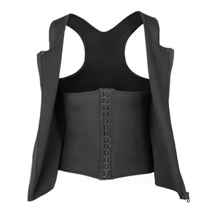 European And American Men's Sauna Clothes Belly Contracting Vest Sports Vest