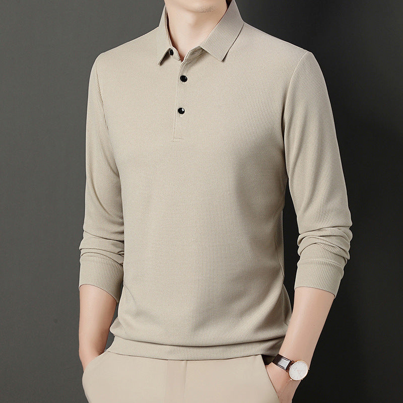 Men's Business Fashion And Leisure Long Sleeve T-shirt