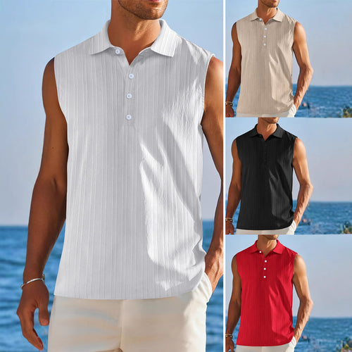Men's Half-open Tube Sleeveless Bottoming Shirt