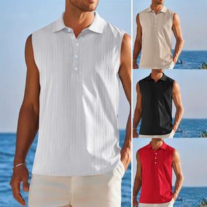 Men's Half-open Tube Sleeveless Bottoming Shirt