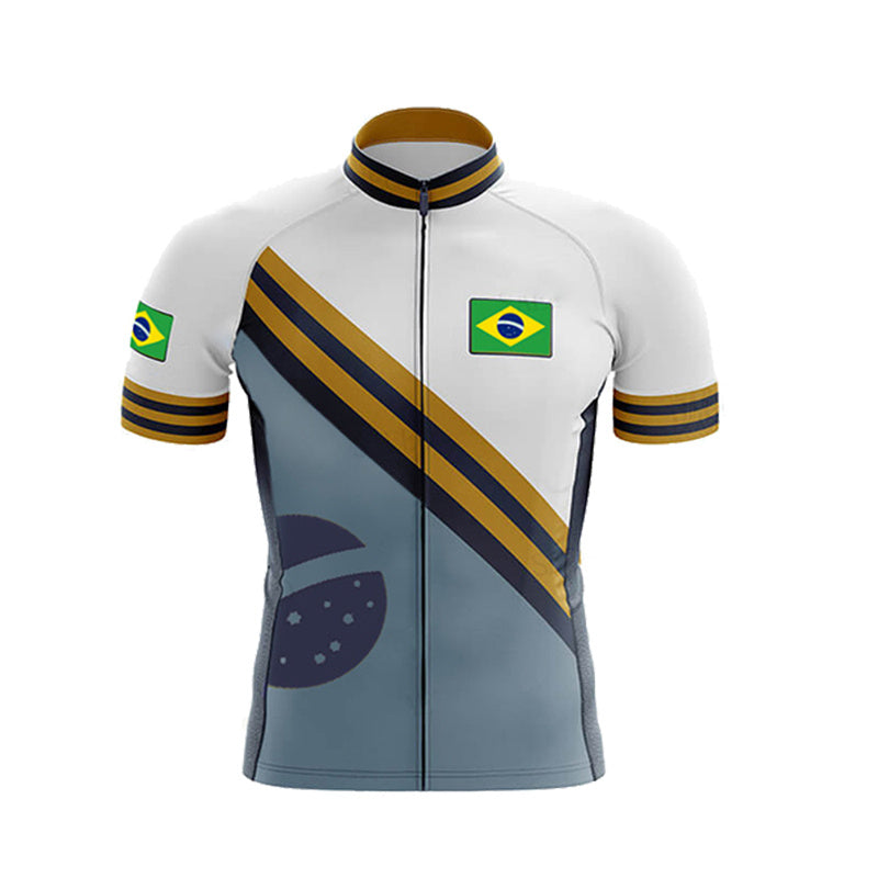 Summer Brazil Team Cycling Jersey Men's Tracksuit