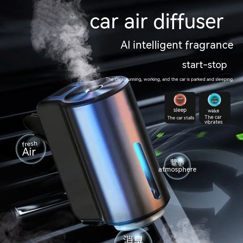 Intelligent Spray Car Mounted Fragrance Machine Air Outlet Car Mounted Perfume High-end Car Mounted Fragrance Durable Fragrance