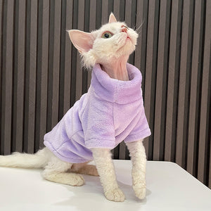 Fashion Personality Ren Fa Cai Hairless Cat Clothes