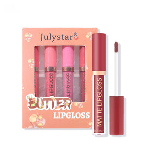 Pearlescent Long-lasting Moisturizing Lip Gloss Sets Of Water Mirror