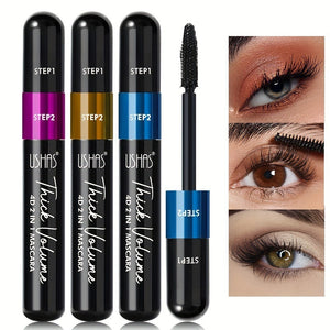 Long Curly Hair Shaping Natural Color Waterproof Long-lasting Mascara Without Applying