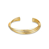 Curve Opening Adjustable Bracelet