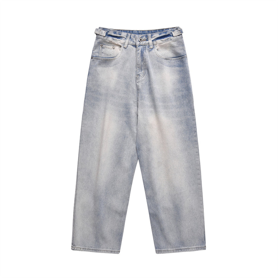 Fashion Individual Casual Denim Trousers For Men